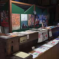 カウンター側は旭川デザイン協議会事務局エリア